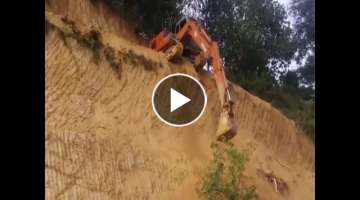 Most Crazy Excavator Extreme Skills