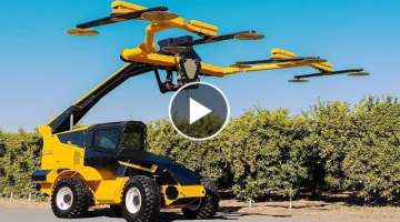 Fastest Tree Trimming Machines in Action. Amazing Machines and Tools Pruning The Tree