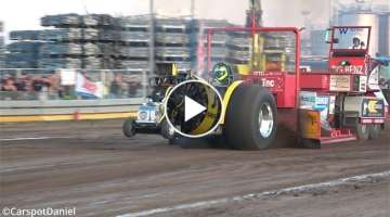 Modified truckpulling with turbo/engine failures! 