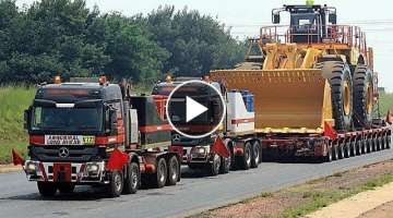 Extreme Dangerous Transport Operations Truck - World's Biggest Heavy Equipment Machines Working
