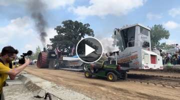 150 Case Road Locomotive x Eliminator 67,000 lb Pull Sled