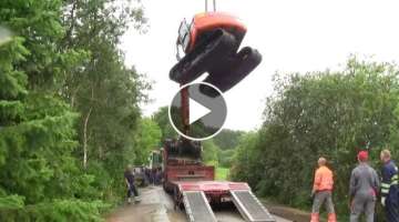 The Tale Of The Stuck Excavator. The Rescue Part 2