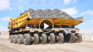 Just look at this power! The largest dump trucks in operation