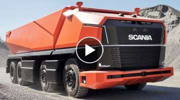 Future Truck - Fully Autonomous Concept Scania AXL
