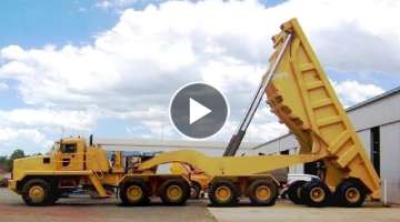 Extreme Dangerous Biggest Dump Truck Operator - Largest Bulldozer Heavy Equipment Machines Monste...