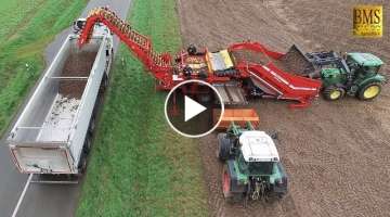 New mobile GRIMME Clean Loader RH Combi receiving bunker - transfer technology