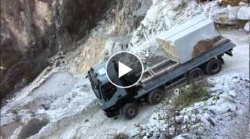 Carrara the quarries amazing drive