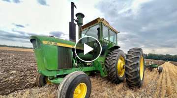 John Deere 6030 Tractor Plowing