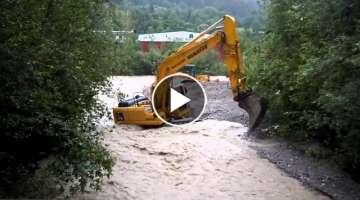 Amlach flood - rescue in the last second
